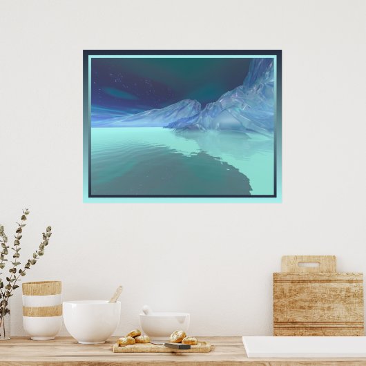 Poster Bleu ce soir (Cuisine)