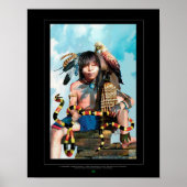 Poster Bleu Chaco (Devant)