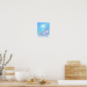 Poster Bleu ciel | Imprimer, Papier d'affiche de valeur ( (Cuisine)