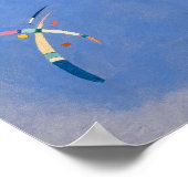 Poster Bleu ciel | Kandinsky | (Coin)