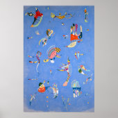 Poster Bleu ciel | Kandinsky | (Devant)