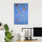 Poster Bleu ciel | Kandinsky | (Bureau à domicile)