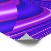 Poster bleu clair (Coin)