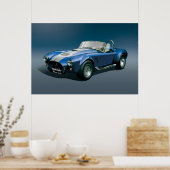 Poster bleu Cobra-427s (Cuisine)