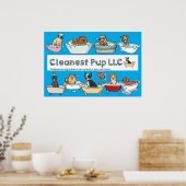 Poster bleu CP (Cuisine)