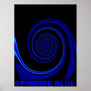 POSTER BLEU DE ROTATION