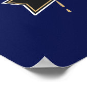 Poster Bleu de Veni Vidi Vici (Coin)