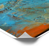 Poster Bleu deja (Coin)