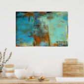 Poster Bleu deja (Cuisine)