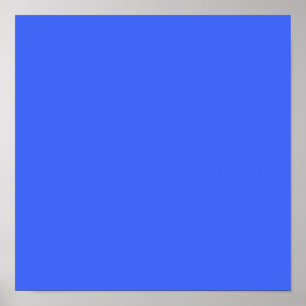 Poster Bleu d'outremer