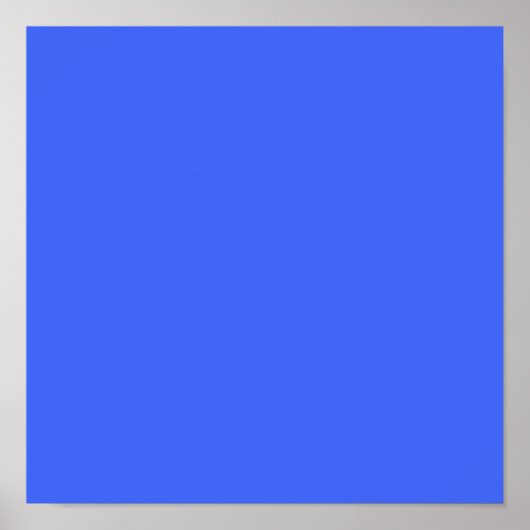 Poster Bleu d'outremer (Devant)