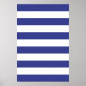 Poster Bleu et blanc (Devant)