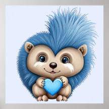 Bleu Fluffy adorable