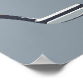 Poster Bleu Golf (Coin)