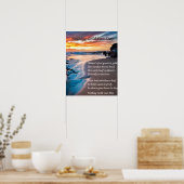 Poster Bleu marin (Cuisine)