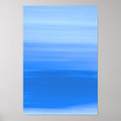 Poster Bleu mer (Devant)