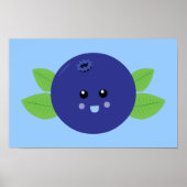 Poster Bleu mou (Devant)