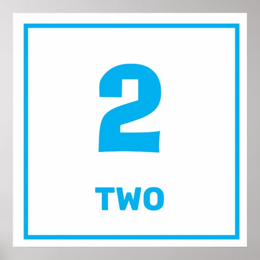 Poster bleu numéro deux (Devant)