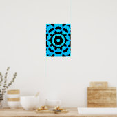 POSTER BLEU OCÉAN (Cuisine)