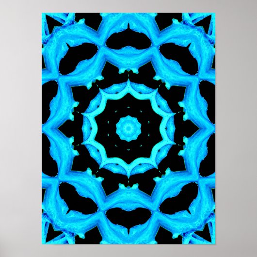 POSTER BLEU OCÉAN (Devant)
