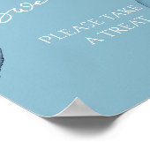 Poster Bleu océan amour aigue-marine est doux douche de m (Coin)