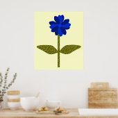 Poster Bleu océanique (Cuisine)