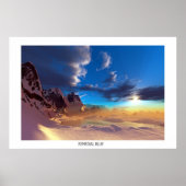 POSTER BLEU RÉCOLTANT (Devant)