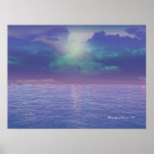 Poster Bleu réel (Devant)