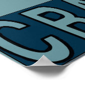 Poster Bleu Rouge (Coin)