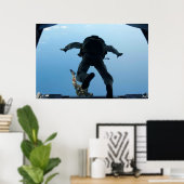 POSTER BLEU SAUVAGE (Bureau à domicile)