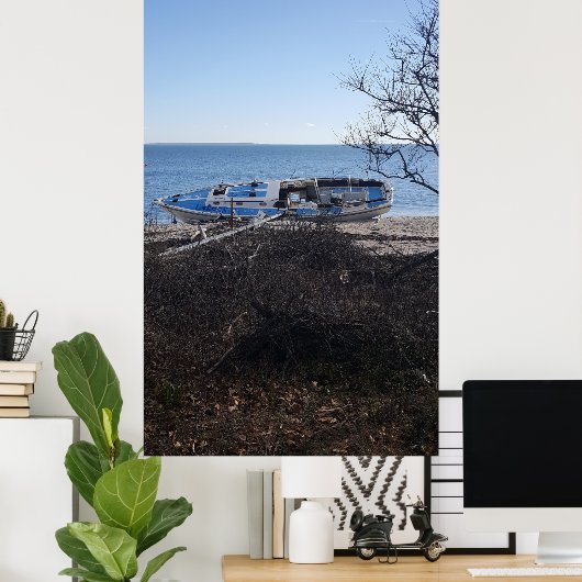 Poster Bleu Sky Expédition (Bureau à domicile)