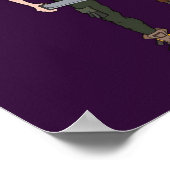 Poster Bleu Tank Girl PLEINE (Coin)