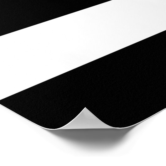 Poster bleu thin line polirefighter (Coin)