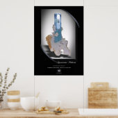 POSTER BLEU VERT (Cuisine)