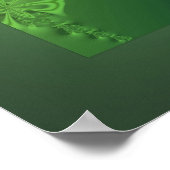 Poster bleu vert (Coin)