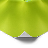 Poster bleu vert mandala | fleur vert clair (Coin)