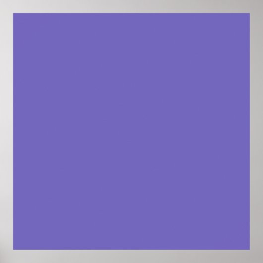 Poster Bleu-violet (Crayola) (couleur unie)  (Devant)