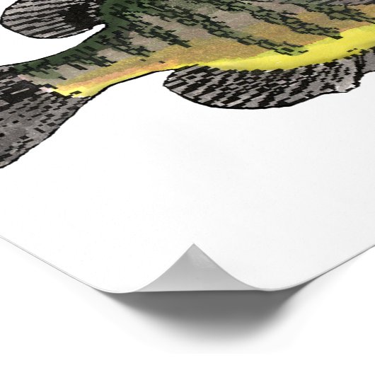 Poster Bleuet (Coin)