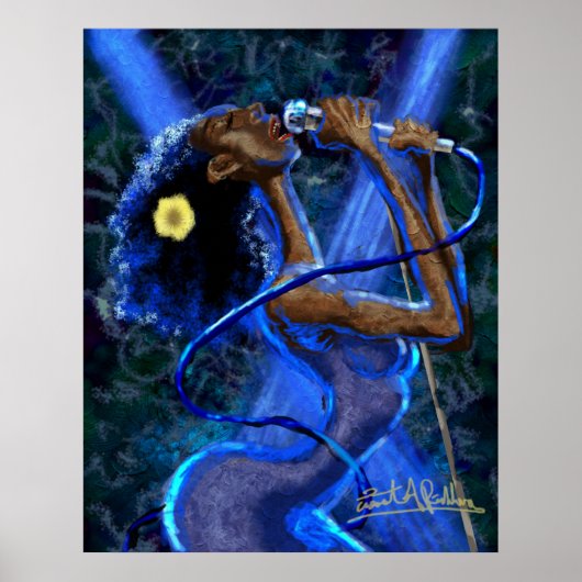 Poster Bleus dans l'affiche Rhapsody (Devant)