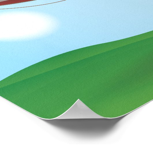 Poster Blimp USA (Coin)