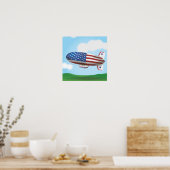 Poster Blimp USA (Cuisine)