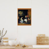 Poster Blind Milton par Delacroix (Cuisine)
