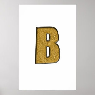 Poster Bling Gold B