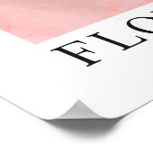 Poster Bliss botaniques : une collection de fleurs (Coin)