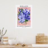 Poster Bliss botaniques : une collection de fleurs (Cuisine)