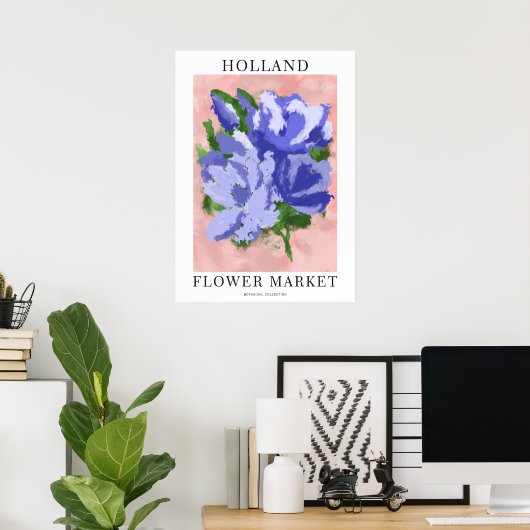 Poster Bliss botaniques : une collection de fleurs (Bureau à domicile)