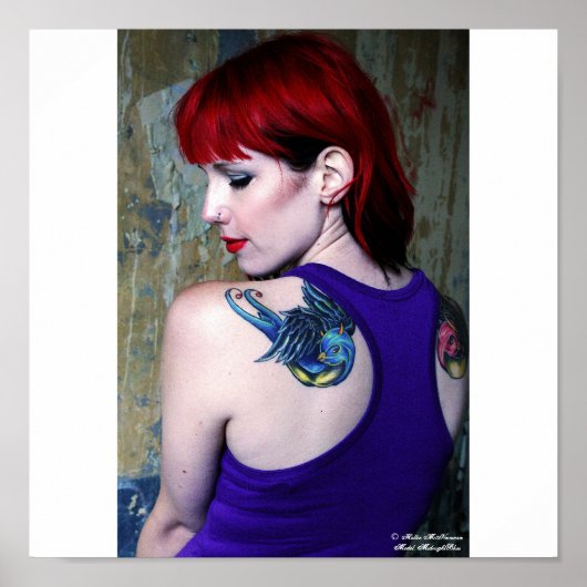 Poster Bliss de minuit (Devant)