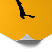 Poster Blister Beetle Silhouette (Coin)