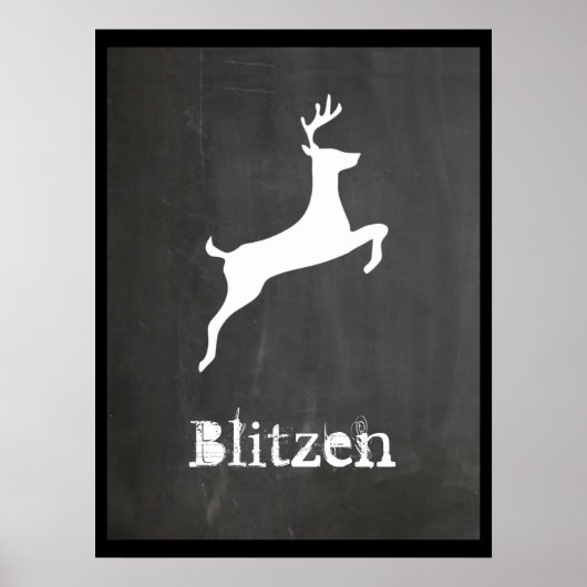 Poster Blitzen (Devant)