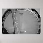 Poster Blk & Wht Banjo (Devant)